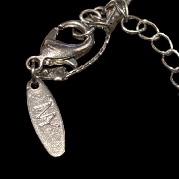 Vintage NY Necklace with AB Rhinestones & Jet Black Crystals - Picture 10 of 11